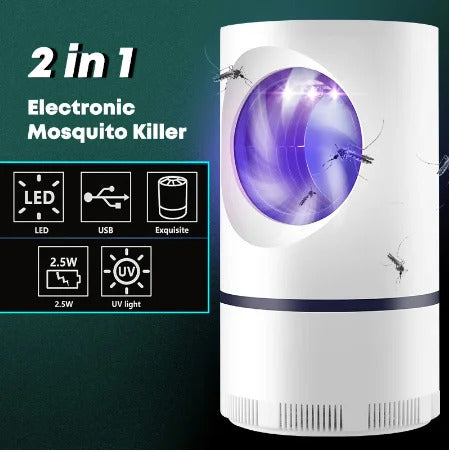 Mosquito Killer Round Lamp USB LED Anti-mosquito UV Electric Mosquito Trap Insect Killer